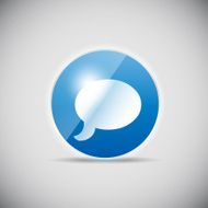 Shine glossy computer icon vector illustration N61