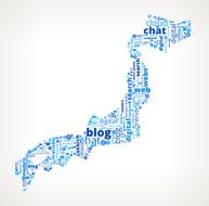 Japan Technology and Internet Word Cloud