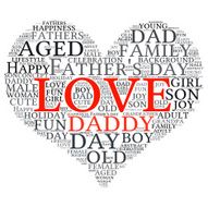 Father&#039;s day info-text graphics and arrangement concept (word c N2