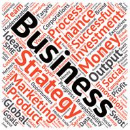 Business &amp; finance related word cloud background N20