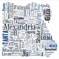 Wordcloud of Egypt