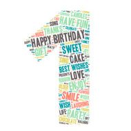 Word Cloud - Happy Birthday Celebration First One