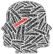 Schizophrenia or mental disease concept