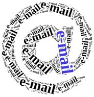 E-Mail or electronic communication concept