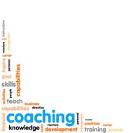 Coaching concept word cloud