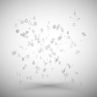 Tag cloud Grunge banner background Abstract business vector