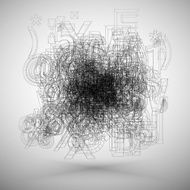 Tag cloud Grunge banner background Abstract business vector N2