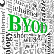 BYOD concept in tag cloud