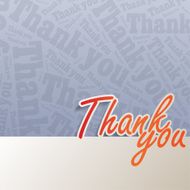 Thank you background