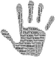 Tag or word cloud human trafficking awareness day related N2