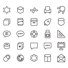 Universal Line Icons For Web and Mobile 10 N2