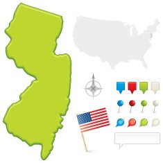 New Jersey State Map N2