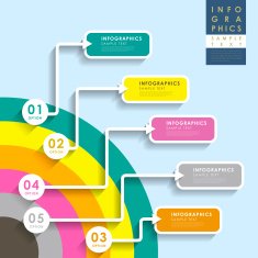 Abstract infographics N248