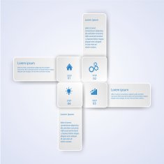 Business Infographic style Vector illustration N49