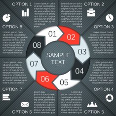Modern vector template for your business project N374
