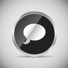 Shine glossy computer icon vector illustration N40