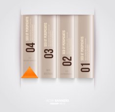 Abstract infographics design N87