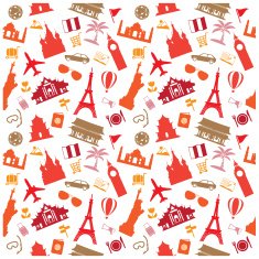 travel background pattern N2