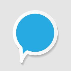 Speech bubbles vector illustration N42