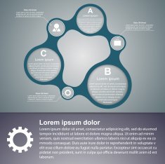 Infographic design template Vector illustration N76