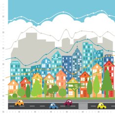 City chart infographic