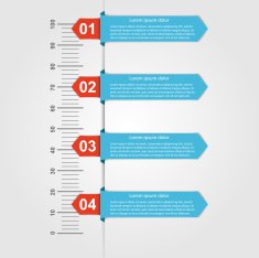 Modern infographic Design elements N95