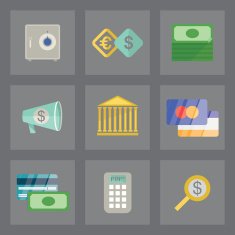 Finance Icons Set N19