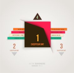 Abstract infographics design N91