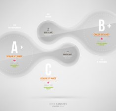 Abstract Infograph Design N97