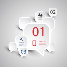 Infographic Design - Speech Bubbles N2
