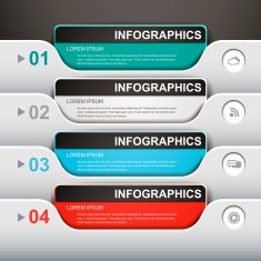 abstract banner infographics N85
