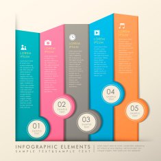 abstract banner infographics N87