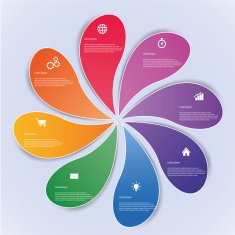 Business Infographic style Vector illustration N59