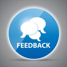 Shine Glossy Computer Icon Feedback Vector Illustration N2