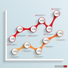 Abstract paper infographic N96