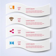 Business Infographic style Vector illustration N63