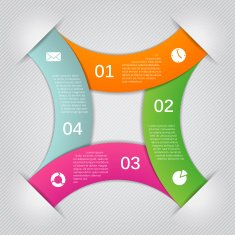 Modern vector template for your business project N393