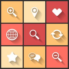 Vector design flat icons N23