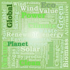 Ecology Earth concept word collage N5