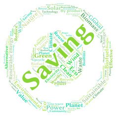 Ecology Earth concept word collage N23