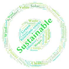 Ecology Earth concept word collage N24