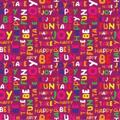 decorative seamless pattern with words N3