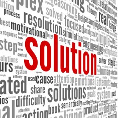 Solution concept in word tag cloud N2