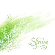 watercolor sprind background