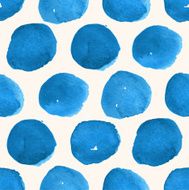blue watercolor circles