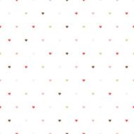 pattern of colorful hearts