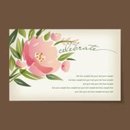 Beautiful vintage invitation cards layouts N42