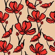 floral seamless pattern N379