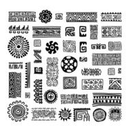 Ethnic handmade ornament for your design N2