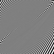 Pattern with optical illusion Black and white background N9